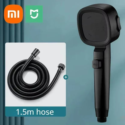 Xiaomi New Showerhead Powerful Booster Modes Handheld  Showers Head Bathroom Smart Bath Faucet Tap Accessories Douche Sets