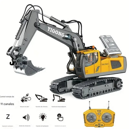 Mini Excavadora Smart Construcción - Vehículo de Construcción Inteligente para Niños