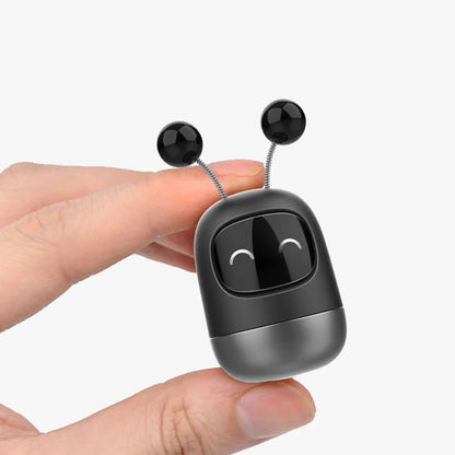 Cute Robot Aromatherapy Auto Air Outlet Perfume Long-Lasting Fragrance Clip Diffuser + Solid Car Perfume